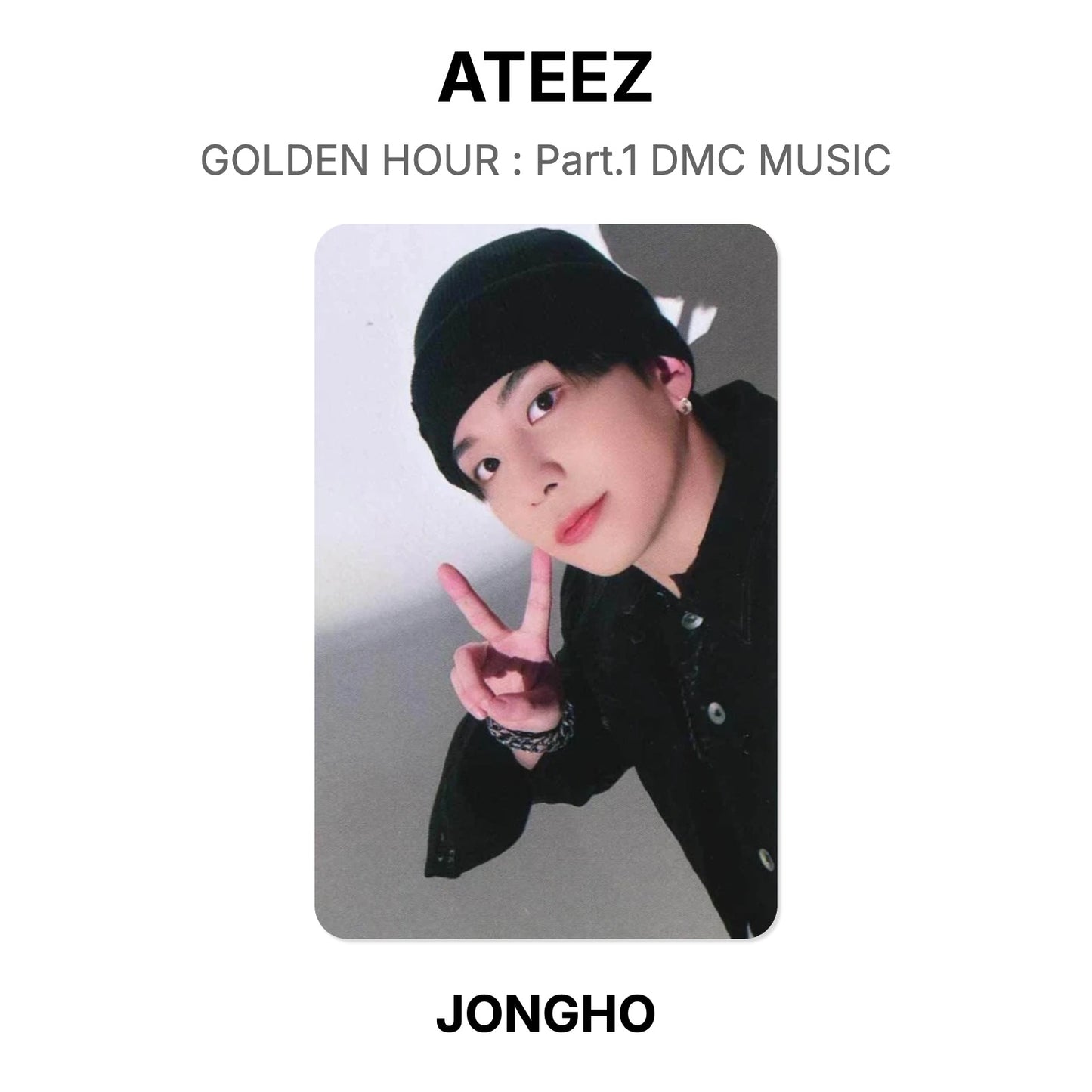 ATEEZ GOLDEN HOUR : Part.1 DMC MUSIC Official Photocard