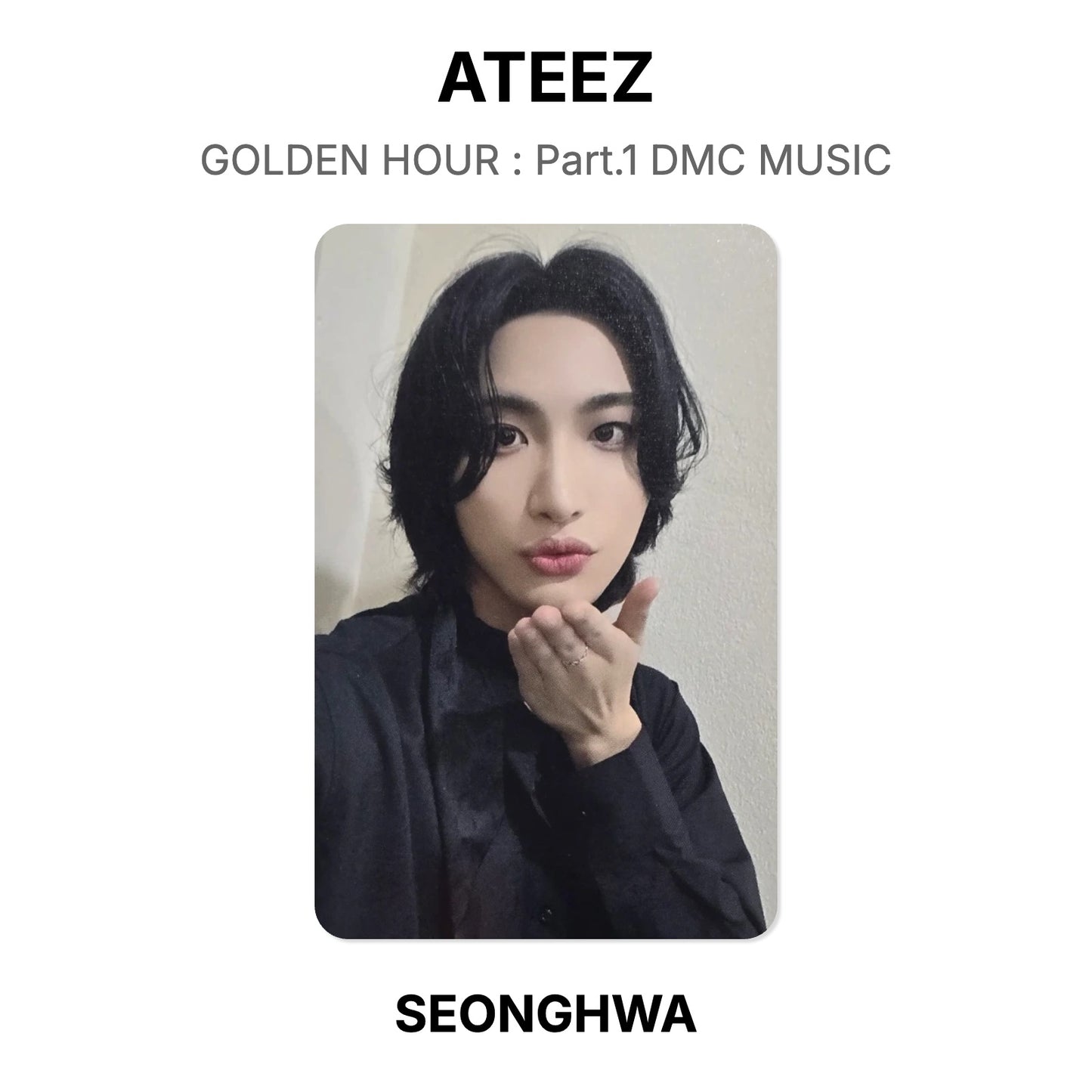 ATEEZ GOLDEN HOUR : Part.1 DMC MUSIC Official Photocard