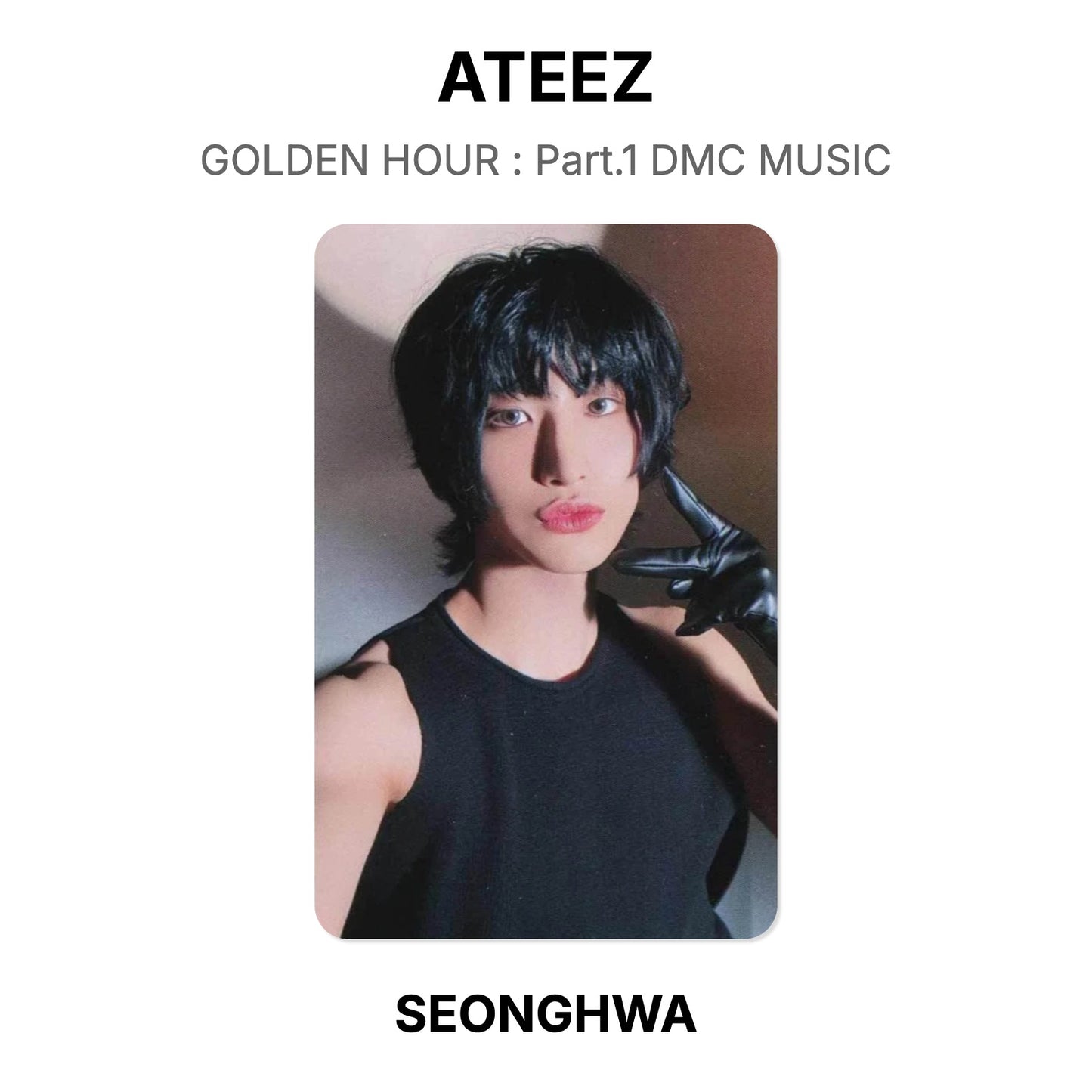 ATEEZ GOLDEN HOUR : Part.1 DMC MUSIC Official Photocard