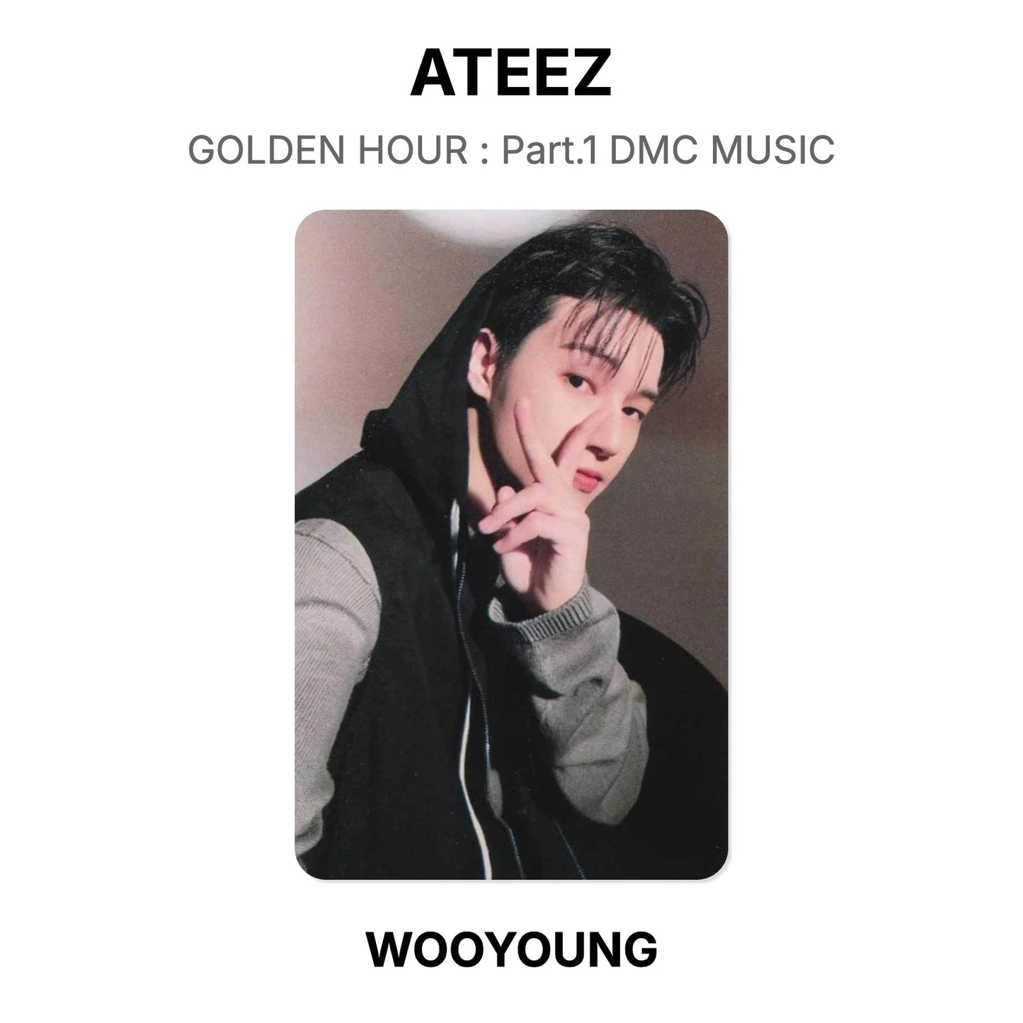 ATEEZ GOLDEN HOUR : Part.1 DMC MUSIC Official Photocard