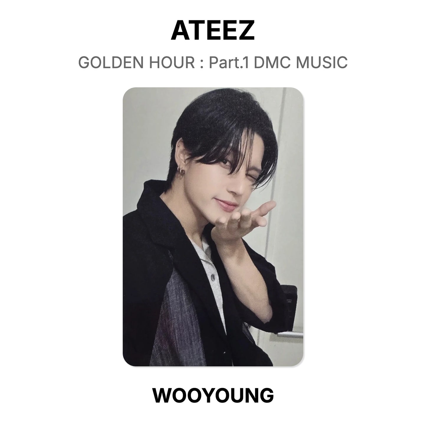 ATEEZ GOLDEN HOUR : Part.1 DMC MUSIC Official Photocard