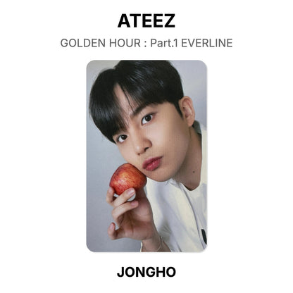ATEEZ GOLDEN HOUR : Part.1 EVERLINE Official Photocard