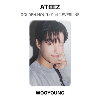 ATEEZ GOLDEN HOUR : Part.1 EVERLINE Official Photocard