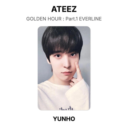 ATEEZ GOLDEN HOUR : Part.1 EVERLINE Official Photocard