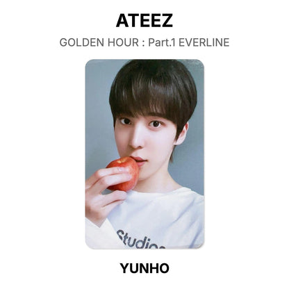 ATEEZ GOLDEN HOUR : Part.1 EVERLINE Official Photocard