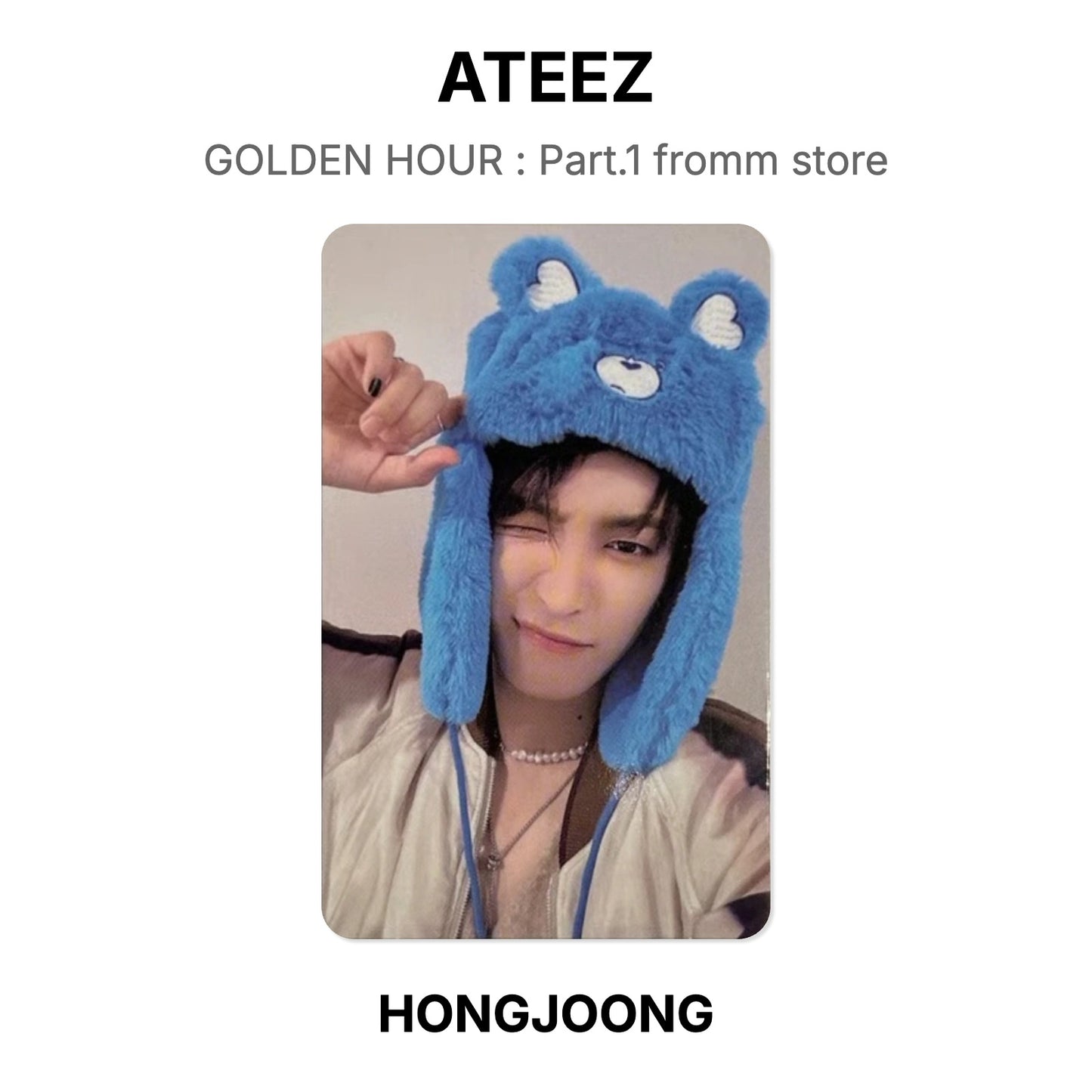 ATEEZ GOLDEN HOUR : Part.1 fromm store photocard oficial