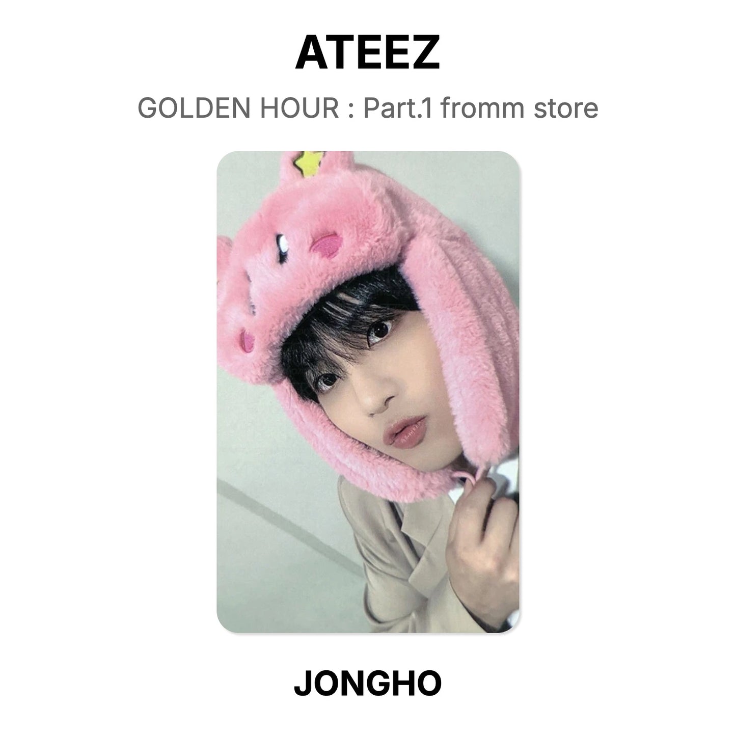 ATEEZ GOLDEN HOUR : Part.1 fromm store photocard oficial