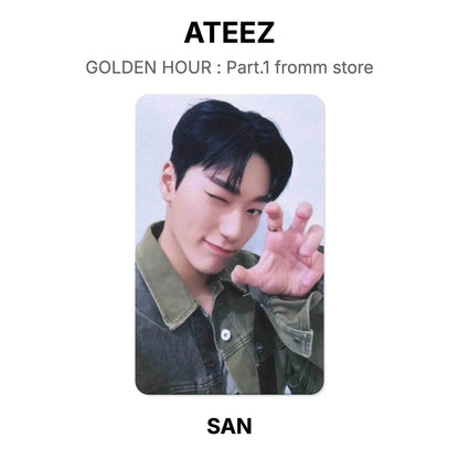 ATEEZ GOLDEN HOUR : Part.1 fromm store photocard oficial
