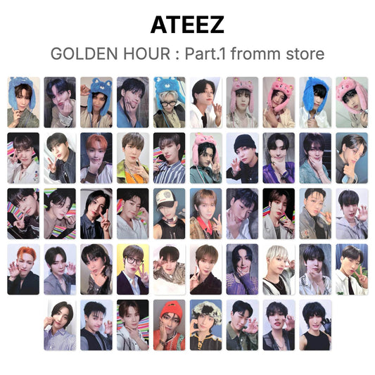 ATEEZ GOLDEN HOUR : Part.1 fromm store โฟโต้การ์ดของแท้