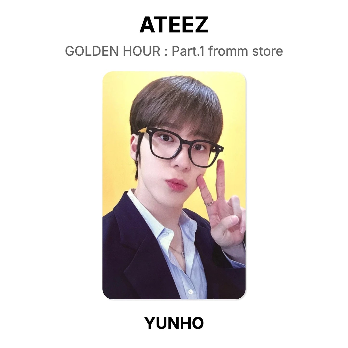 ATEEZ GOLDEN HOUR : Part.1 fromm store photocard oficial