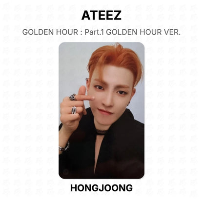 ATEEZ GOLDEN HOUR : Part.1 GOLDEN HOUR VER. Official Photocard