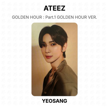 ATEEZ GOLDEN HOUR : Part.1 GOLDEN HOUR VER. Official Photocard