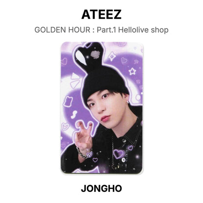 ATEEZ GOLDEN HOUR : Part.1 Hellolive shop Official Photocard