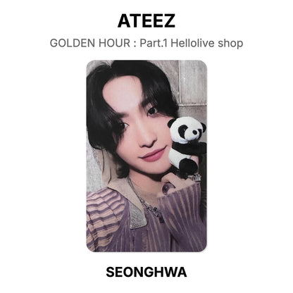 ATEEZ GOLDEN HOUR : Part.1 Hellolive shop Official Photocard