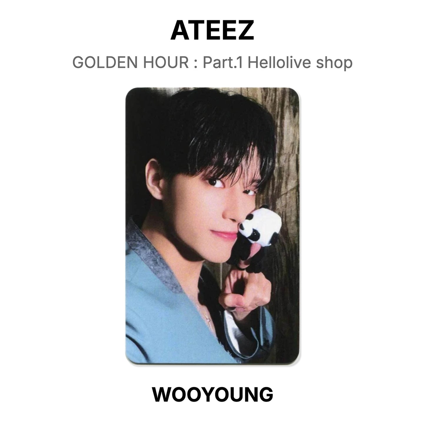 ATEEZ GOLDEN HOUR : Part.1 Hellolive shop Official Photocard