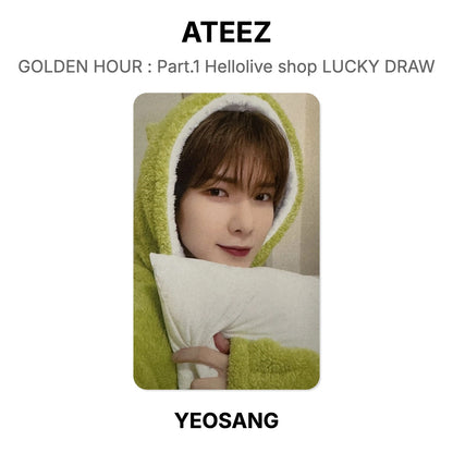 ATEEZ GOLDEN HOUR : Part.1 Hellolive shop LUCKY DRAW Official Photocard