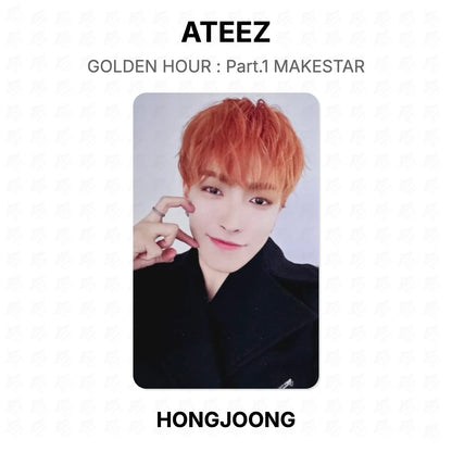 ATEEZ GOLDEN HOUR : Part.1 MAKESTAR Official Photocard