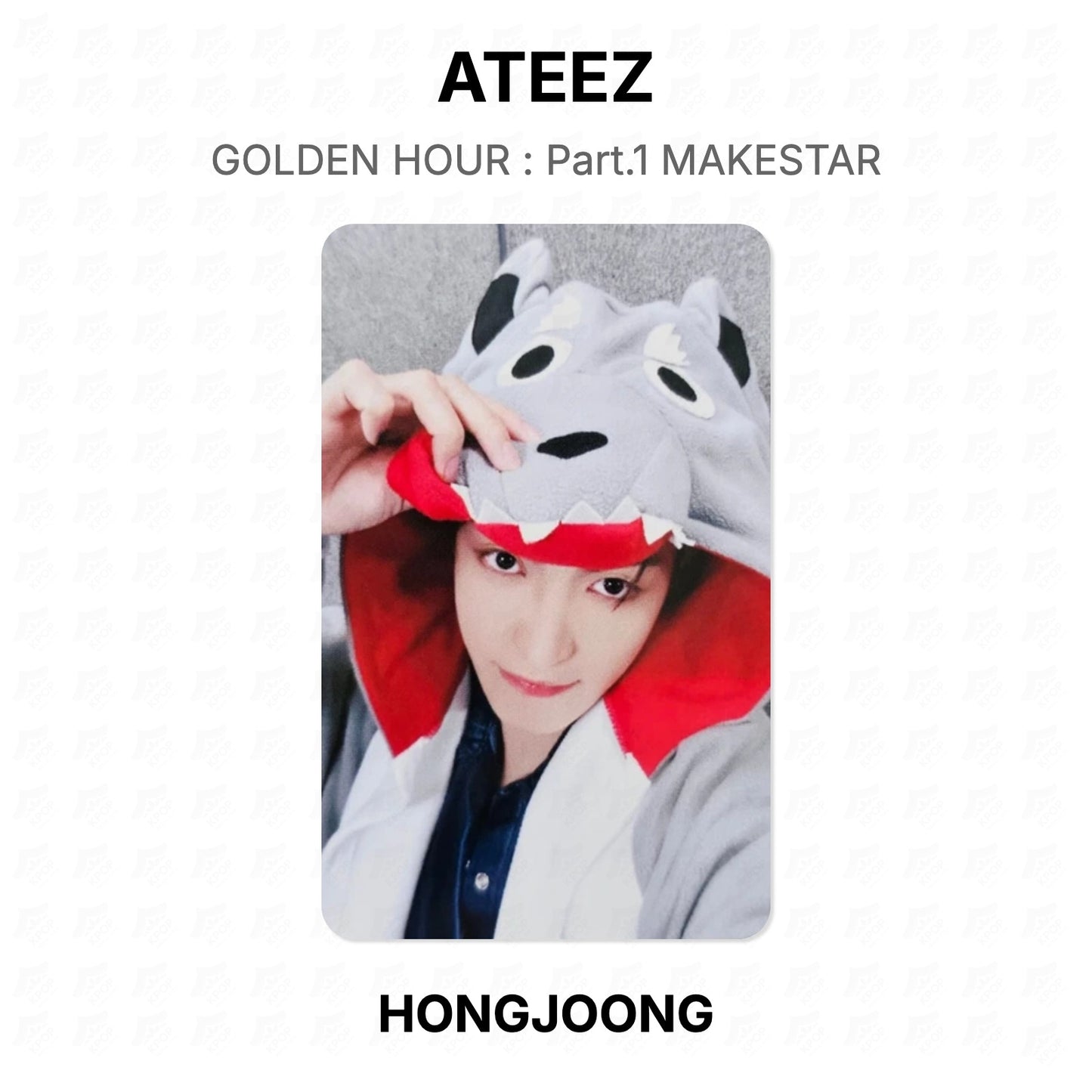 ATEEZ GOLDEN HOUR : Part.1 MAKESTAR Official Photocard