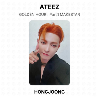 ATEEZ GOLDEN HOUR : Part.1 MAKESTAR Official Photocard