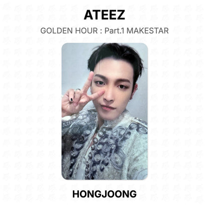 ATEEZ GOLDEN HOUR : Part.1 MAKESTAR Official Photocard