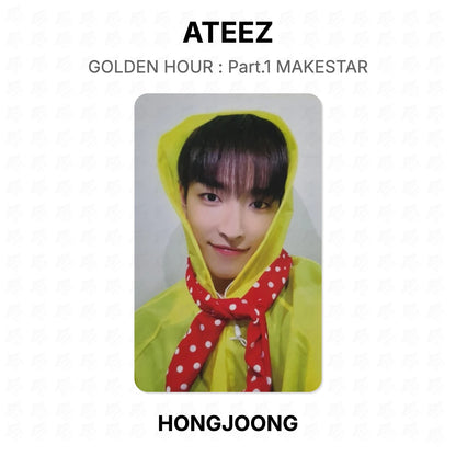 ATEEZ GOLDEN HOUR : Part.1 MAKESTAR Official Photocard