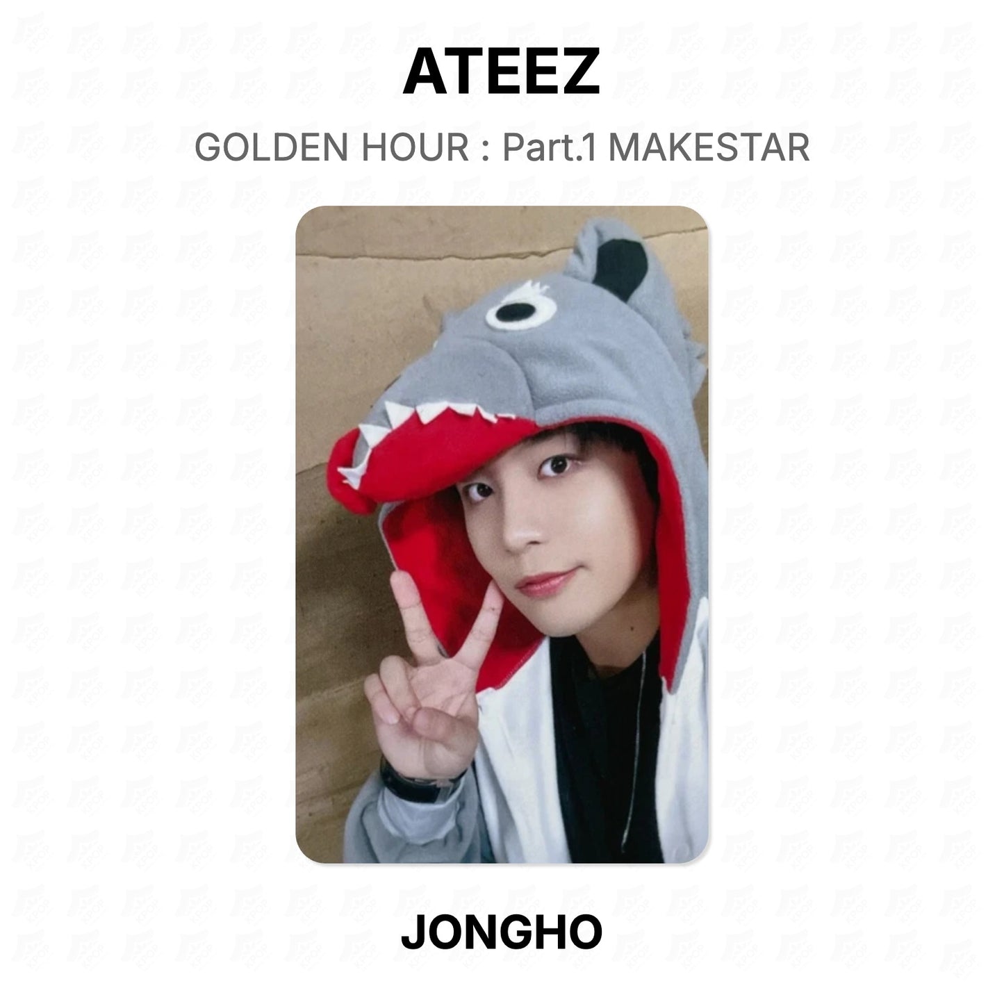 ATEEZ GOLDEN HOUR : Part.1 MAKESTAR Official Photocard