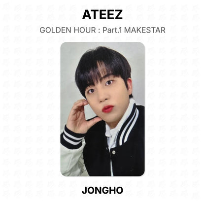 ATEEZ GOLDEN HOUR : Part.1 MAKESTAR Official Photocard