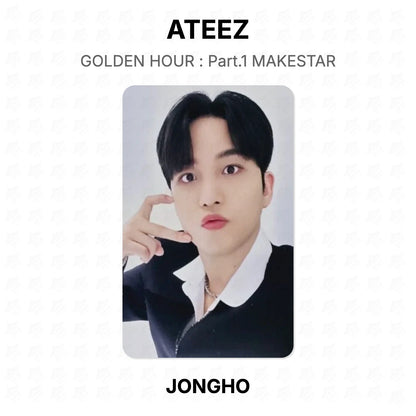 ATEEZ GOLDEN HOUR : Part.1 MAKESTAR Official Photocard