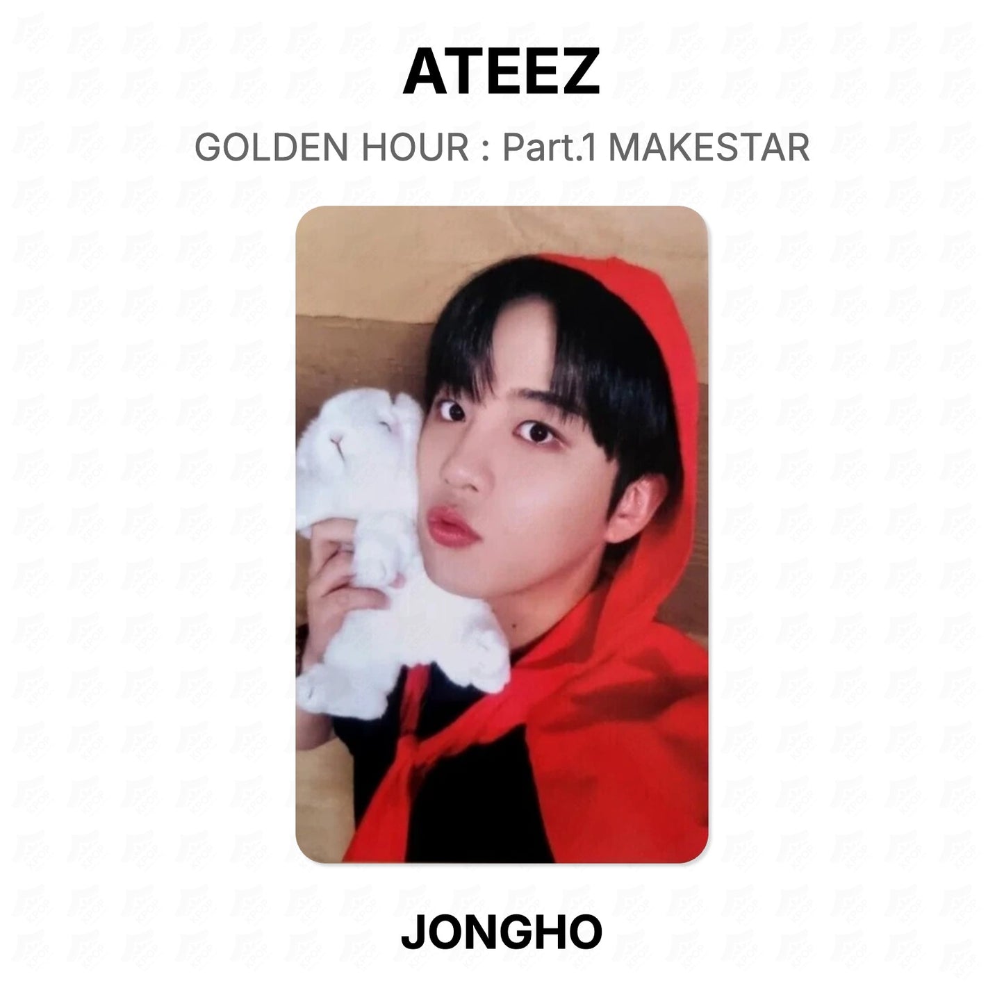 ATEEZ GOLDEN HOUR : Part.1 MAKESTAR Official Photocard