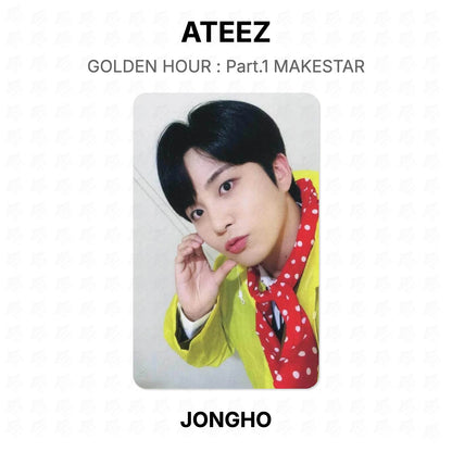 ATEEZ GOLDEN HOUR : Part.1 MAKESTAR Official Photocard