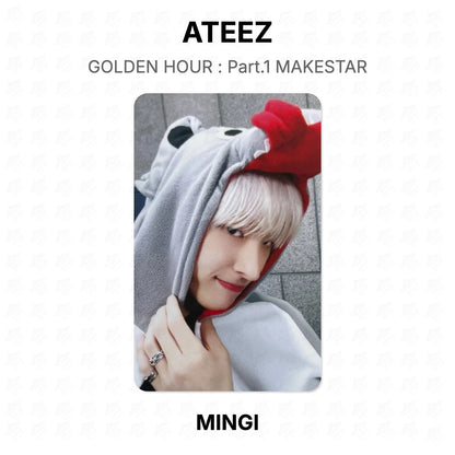 ATEEZ GOLDEN HOUR : Part.1 MAKESTAR Official Photocard