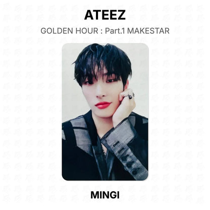 ATEEZ GOLDEN HOUR : Part.1 MAKESTAR Official Photocard