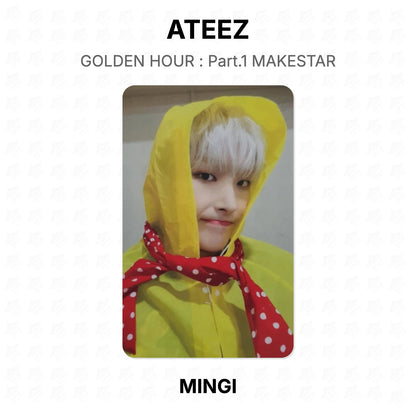 ATEEZ GOLDEN HOUR : Part.1 MAKESTAR Official Photocard