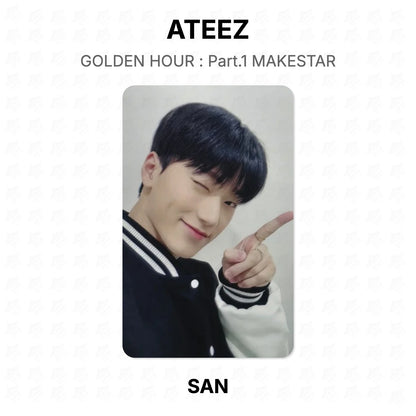 ATEEZ GOLDEN HOUR : Part.1 MAKESTAR Official Photocard