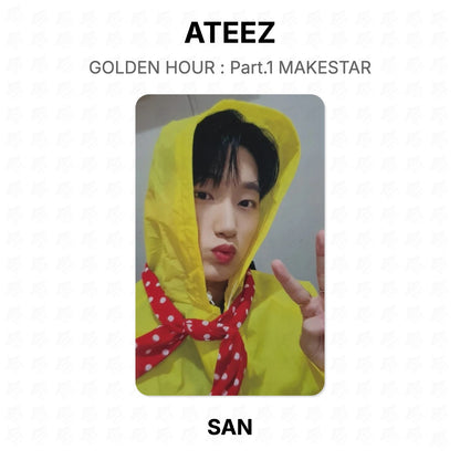 ATEEZ GOLDEN HOUR : Part.1 MAKESTAR Official Photocard