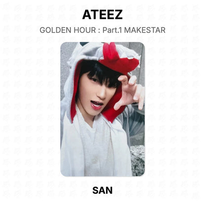 ATEEZ GOLDEN HOUR : Part.1 MAKESTAR Official Photocard