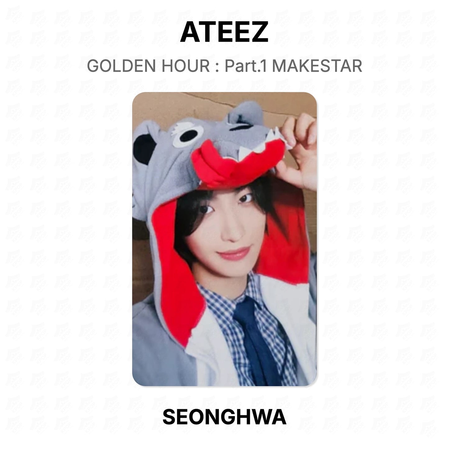 ATEEZ GOLDEN HOUR : Part.1 MAKESTAR Official Photocard