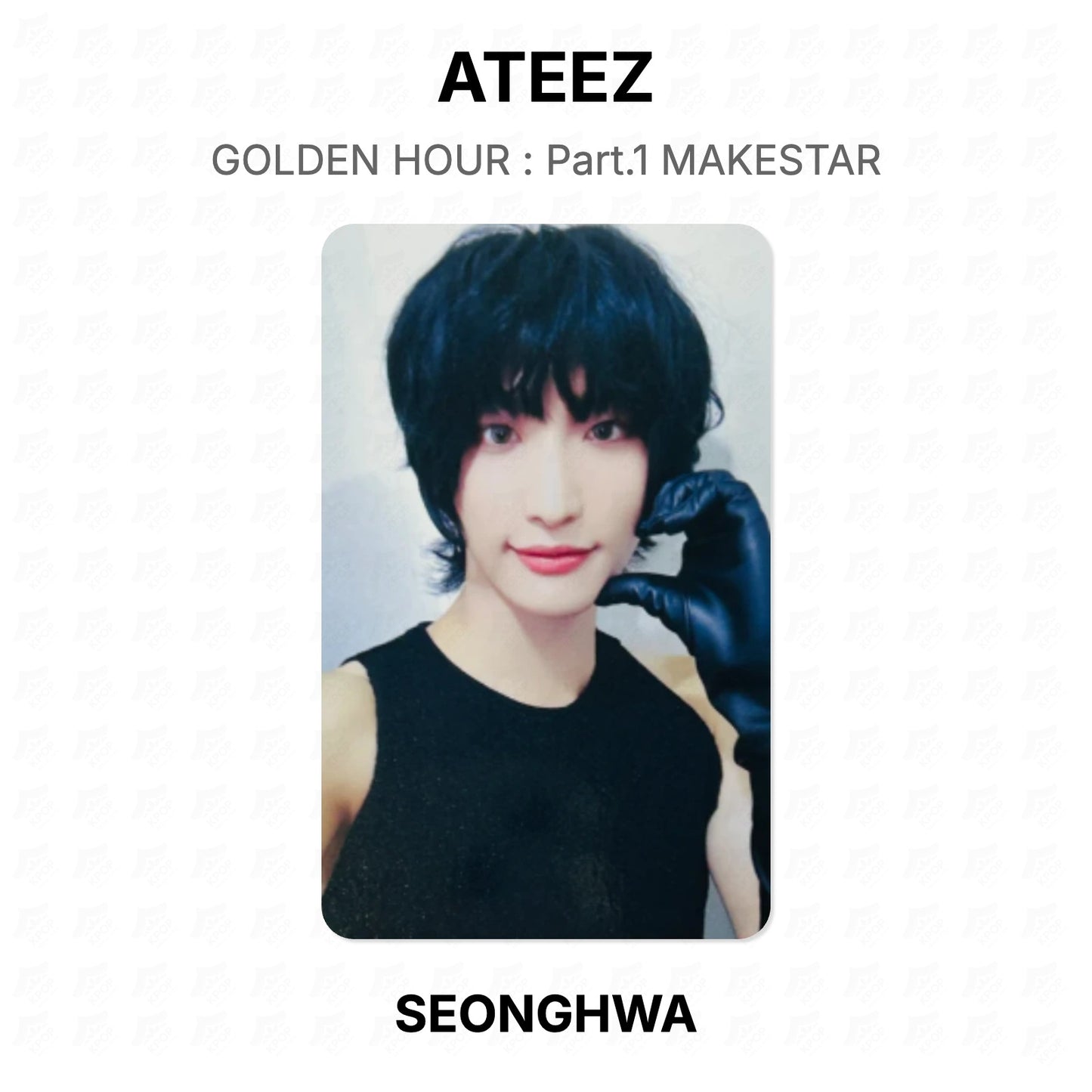 ATEEZ GOLDEN HOUR : Part.1 MAKESTAR Official Photocard