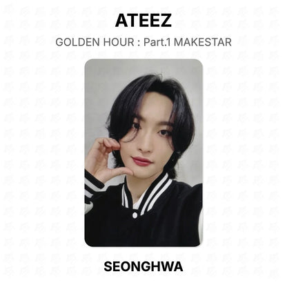 ATEEZ GOLDEN HOUR : Part.1 MAKESTAR Official Photocard