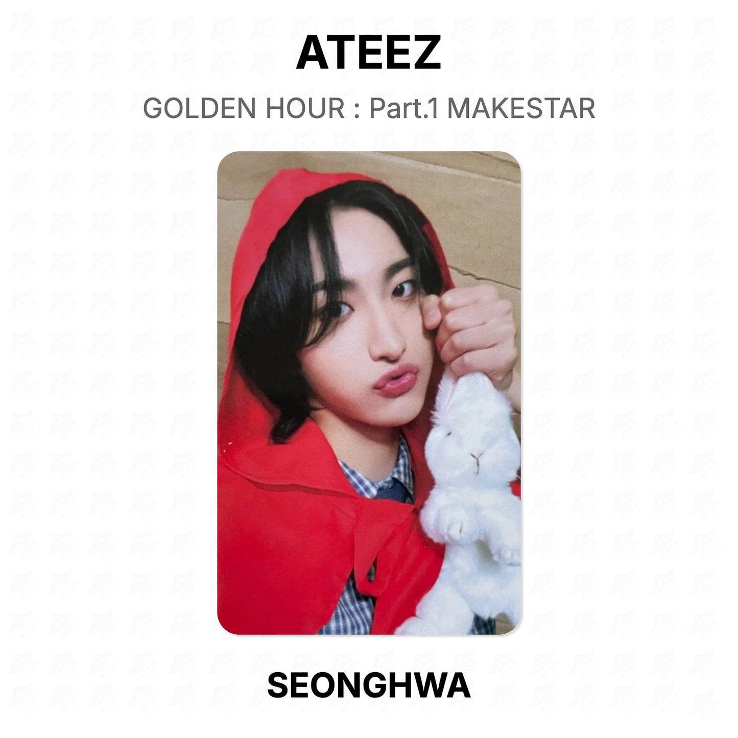 ATEEZ GOLDEN HOUR : Part.1 MAKESTAR Official Photocard
