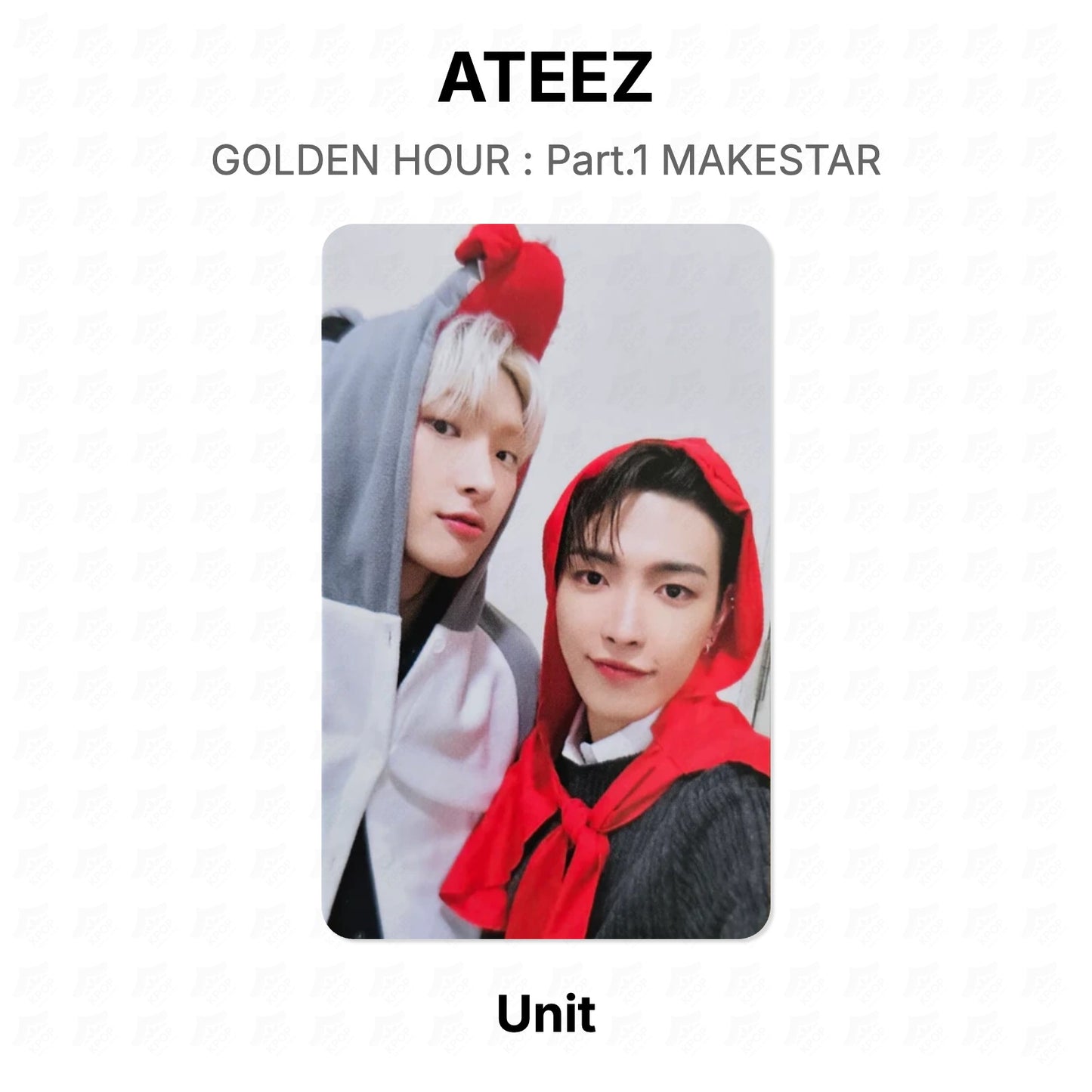 ATEEZ GOLDEN HOUR : Part.1 MAKESTAR Official Photocard