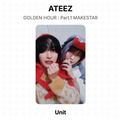 ATEEZ GOLDEN HOUR : Part.1 MAKESTAR Official Photocard