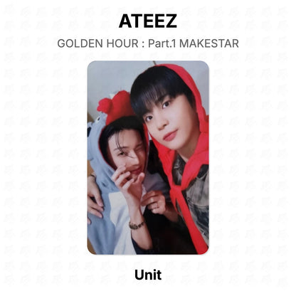 ATEEZ GOLDEN HOUR : Part.1 MAKESTAR Official Photocard