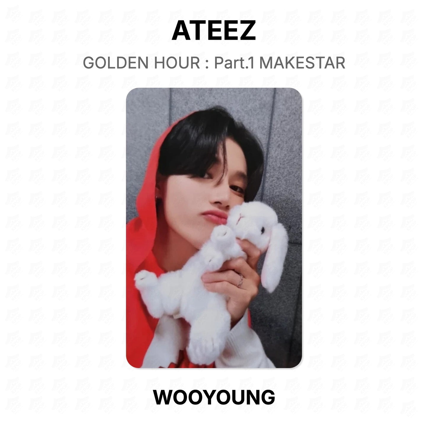 ATEEZ GOLDEN HOUR : Part.1 MAKESTAR Official Photocard