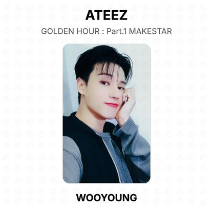 ATEEZ GOLDEN HOUR : Part.1 MAKESTAR Official Photocard