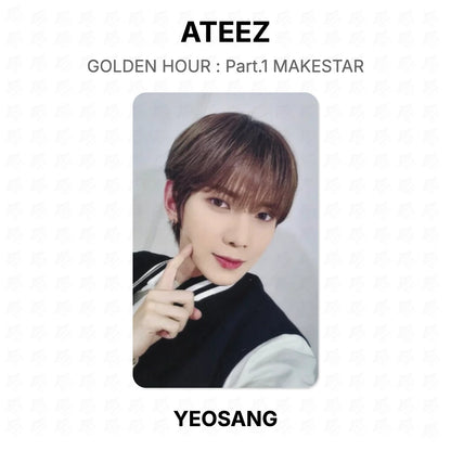 ATEEZ GOLDEN HOUR : Part.1 MAKESTAR Official Photocard