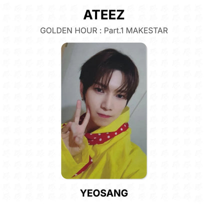 ATEEZ GOLDEN HOUR : Part.1 MAKESTAR Official Photocard