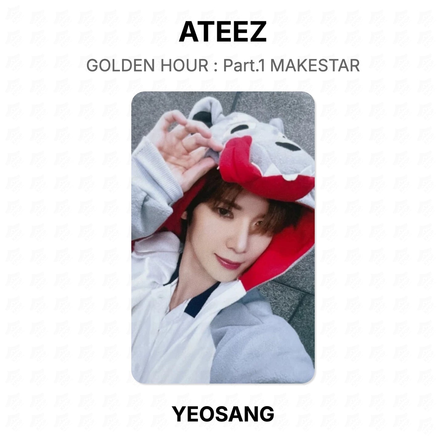 ATEEZ GOLDEN HOUR : Part.1 MAKESTAR Official Photocard