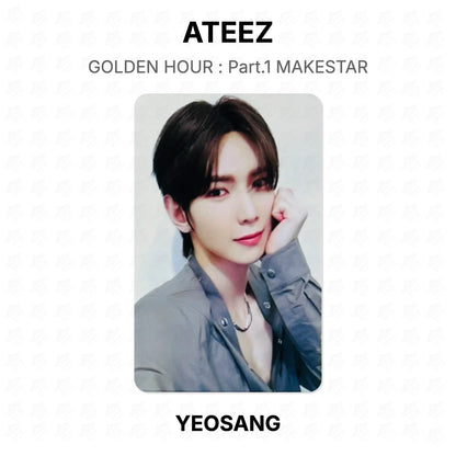 ATEEZ GOLDEN HOUR : Part.1 MAKESTAR Official Photocard