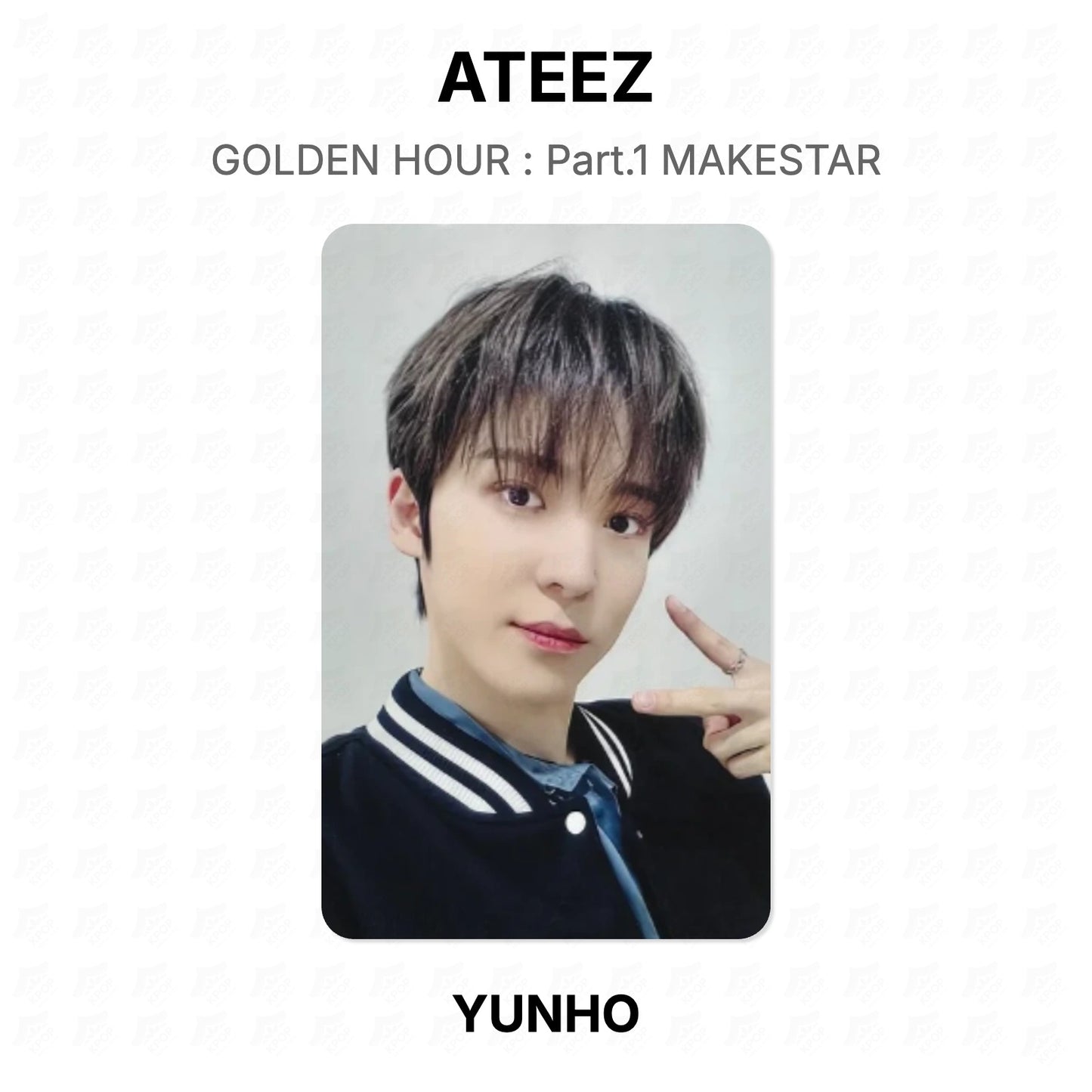 ATEEZ GOLDEN HOUR : Part.1 MAKESTAR Official Photocard
